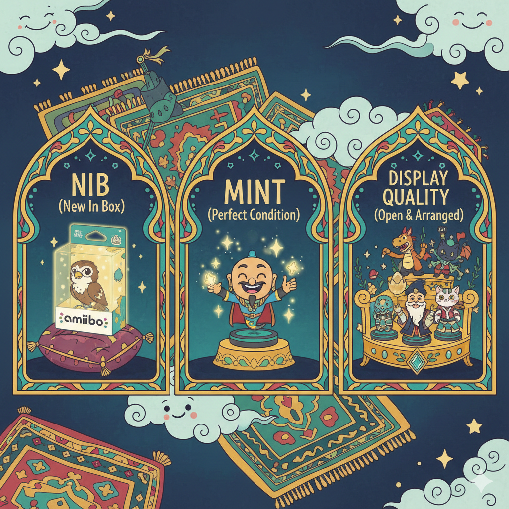 Amiibo Condition Grading: Collector's Guide to NIB, Mint, and Display Quality