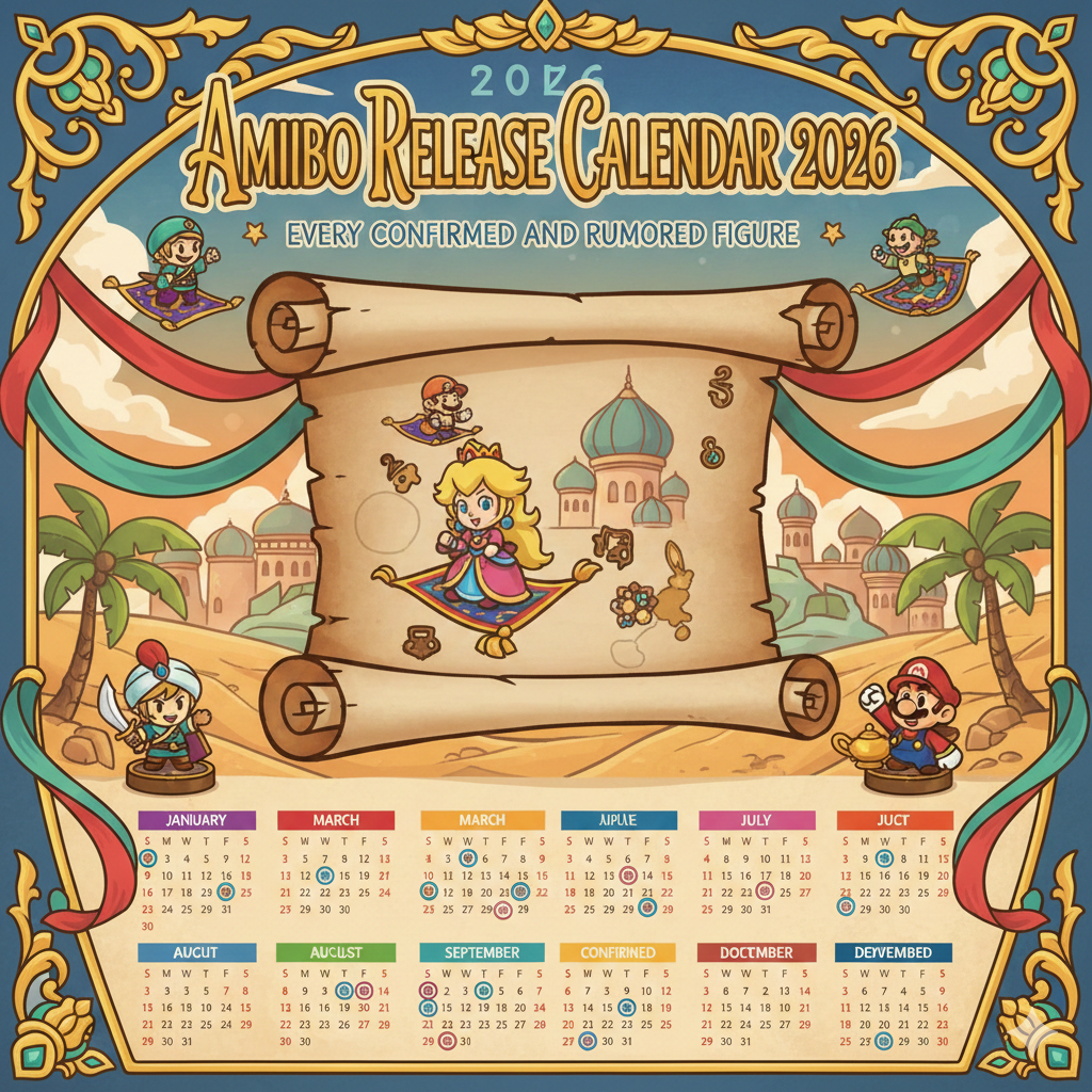 Amiibo Release Calendar 2026: Every Confirmed and Rumored Figure